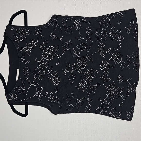 David Warren New York Tops - David Warren New York Vintage Beaded Sleeveless Top Button Up Back Size Medium